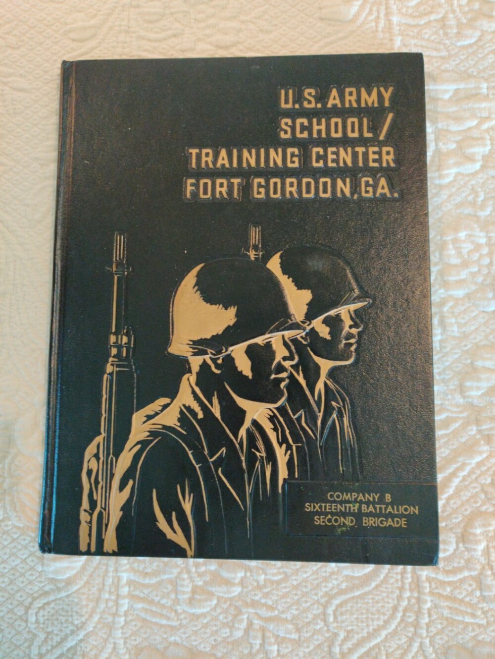US Army Training Center Fort Gordon GA Co B 16th Batt 2nd Brigade 1965 Year Book